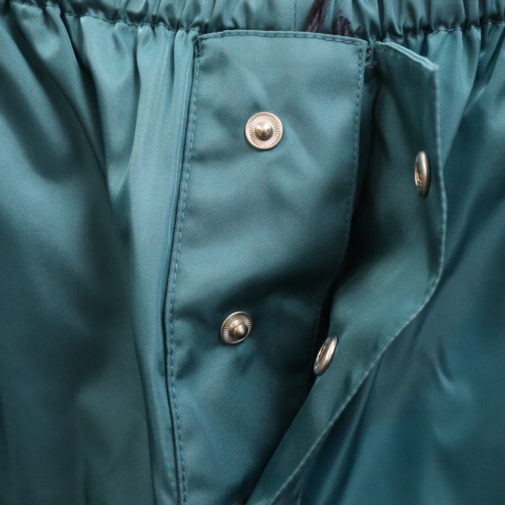PRADA(プラダ) 22AW Re-Nylon ワイドレッグナイロンパンツ SPH231 ブルー