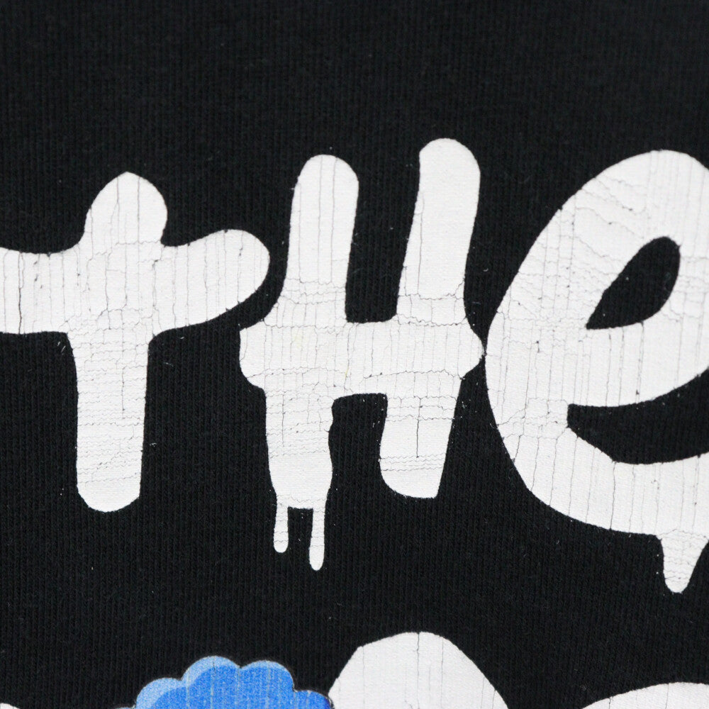 BALENCIAGA(バレンシアガ) ×The Simpsons 681046 TLVG7 シンプソンズ フロントプリント 長袖カットソー ブラック 長袖Tシャツ