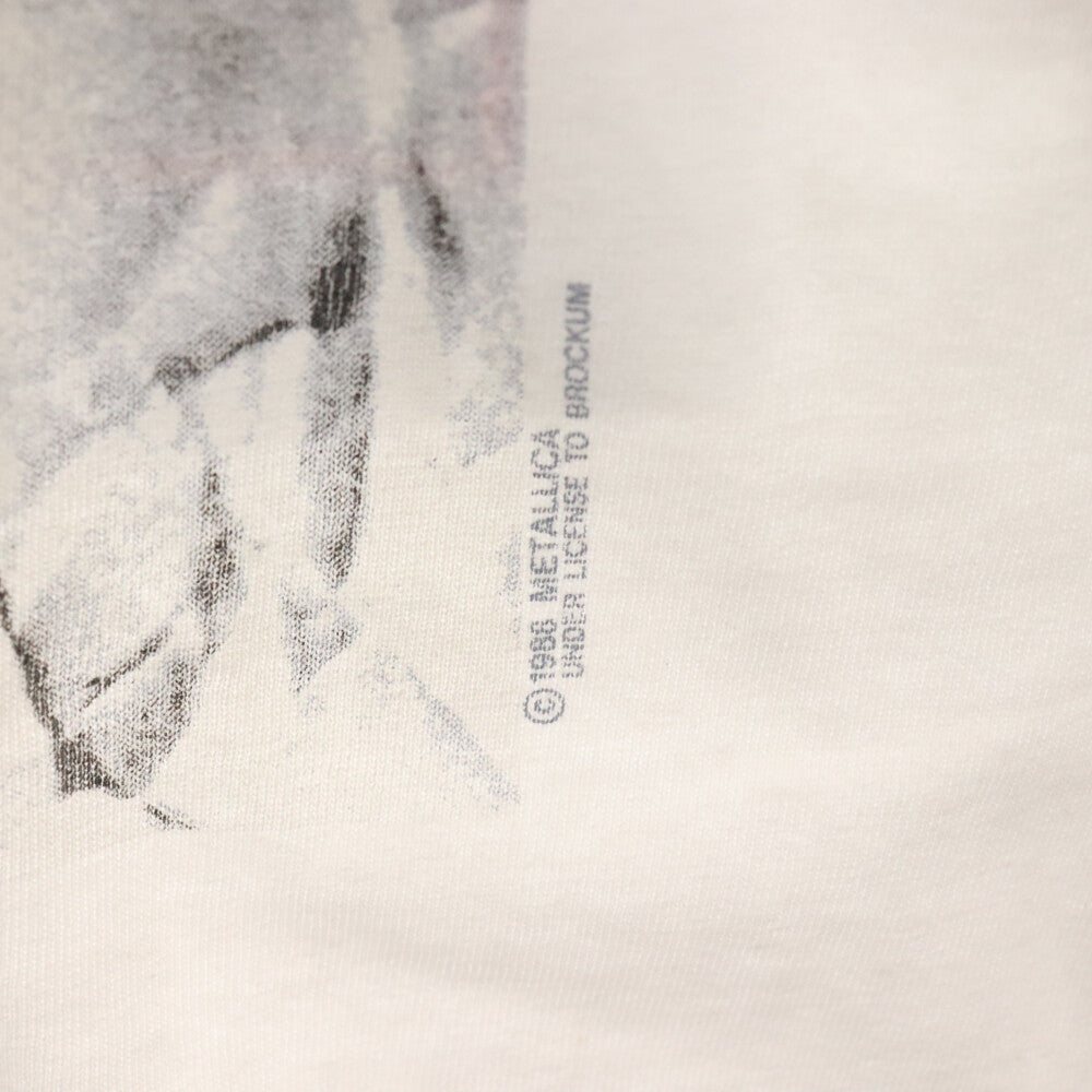 VINTAGE(ヴィンテージ) 90s METALLICA 1988 AND JUSTICE FOR ALL ヴィンテージ メタリカ 半袖Tシャツ ホワイト