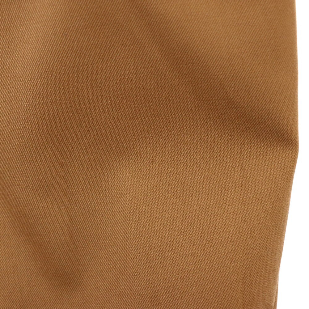 GUCCI(グッチ) 16SS ツイル ストレッチ フォーマルパンツ スラックスパンツ ブラウン 398954