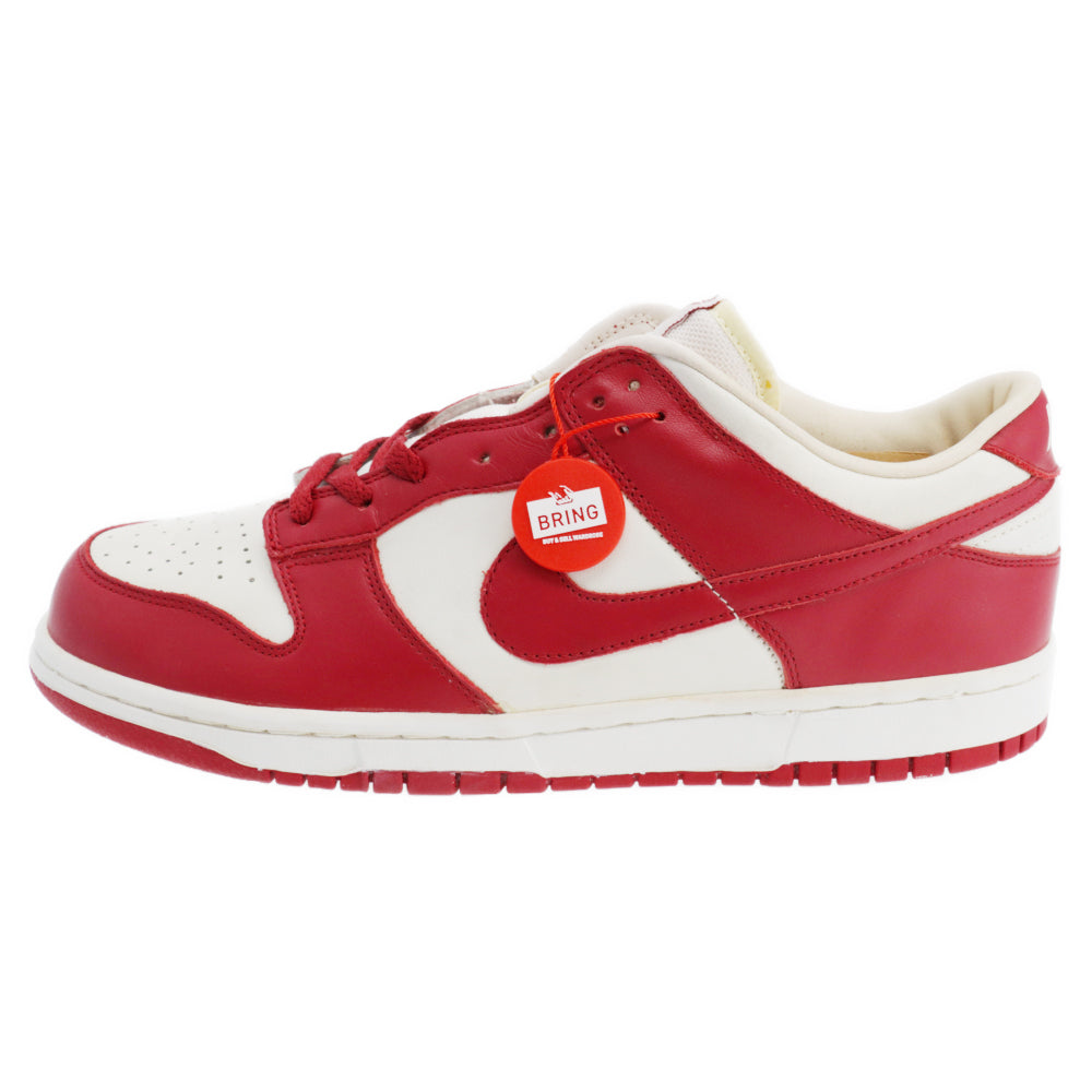 NIKE(ナイキ) 2004年製 DUNK LOW VERSITY RED ダンクロー バーシティレッド ローカットスニーカー ホワイト/レッド 309431-161 US11/29cm
