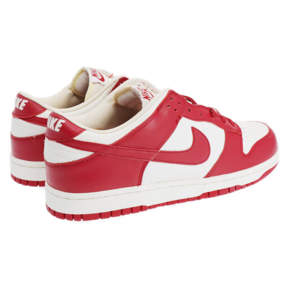 NIKE(ナイキ) 2004年製 DUNK LOW VERSITY RED ダンクロー バーシティレッド ローカットスニーカー ホワイト/レッド 309431-161 US11/29cm