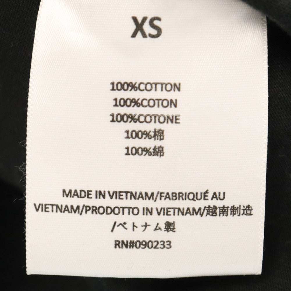 FOG Essentials(エフオージー エッセンシャルズ) 22SS Core Collection L/S T-shirt リフレクトロゴプリント カットソー 長袖Tシャツ ブラック
