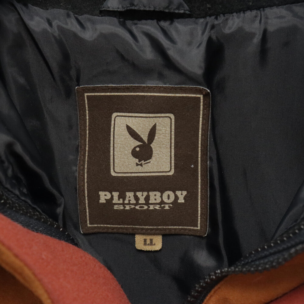 PLAYBOY SPORT(プレイボーイ) スポーツライン 中綿入りフィールドジャケット ブラウン GMG-89043