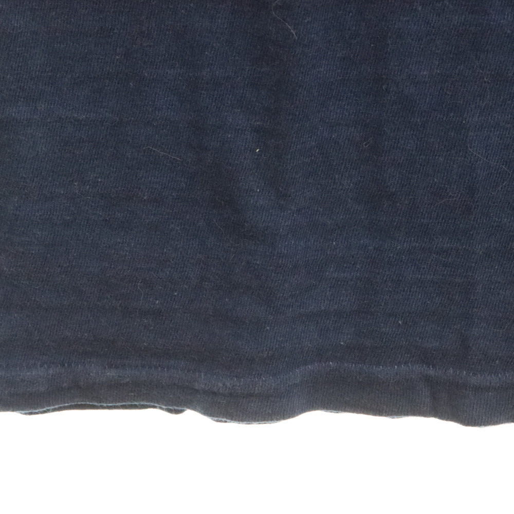 HUMAN MADE(ヒューマンメイド) 22SS INDIGO T-SHIRT #2 グラフィック タイガー フロントロゴプリント 半袖Tシャツ ネイビー