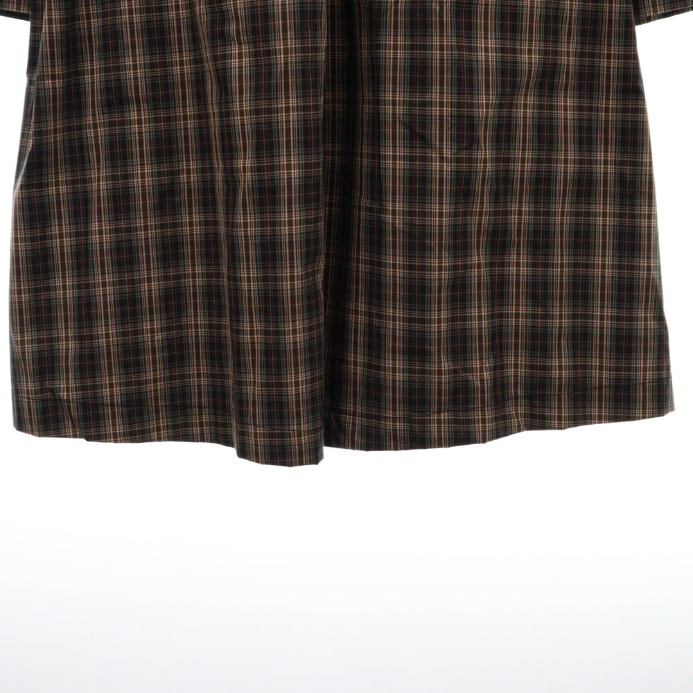 PRADA(プラダ) バック三角デザインコットンチェックコート マルチ SGC214 S231 120E