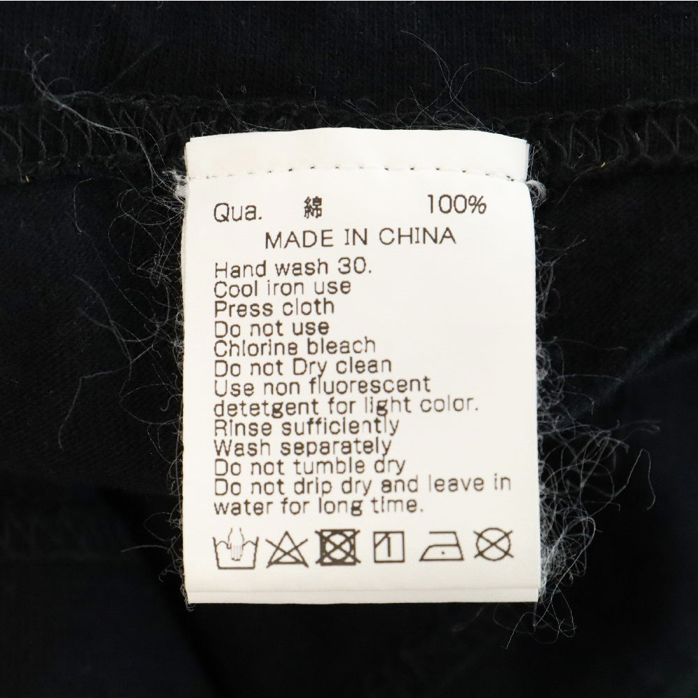 THE NETWORK BUSINESS(ザネットワークビジネス) スニーカーバッグプリント半袖Tシャツ ブラック