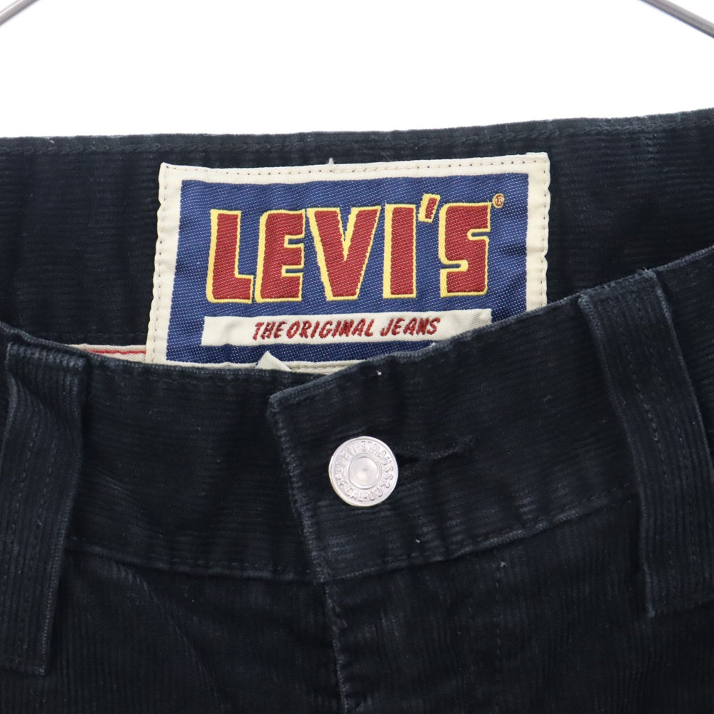 Levi's(リーバイス) LOW LOOSE 549 コーデュロイストレートパンツ ブラック WPL‐423