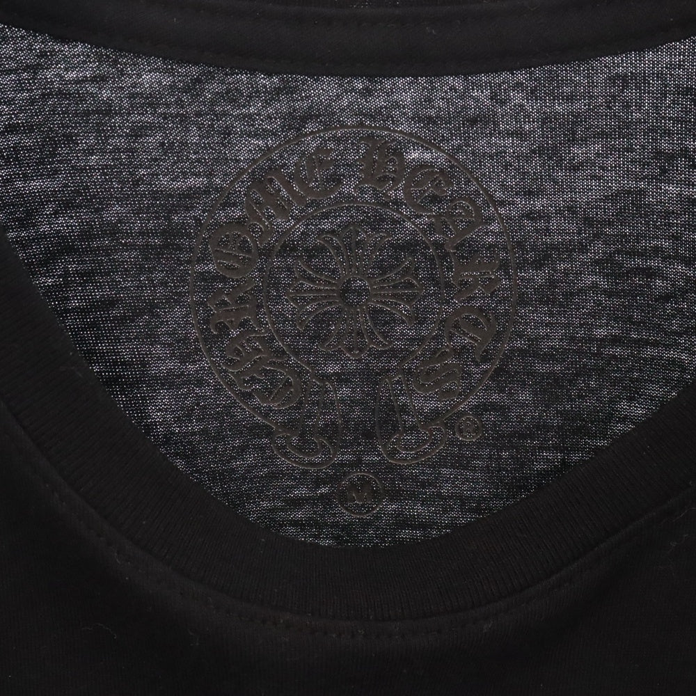 CHROME HEARTS(クロムハーツ) ×THE HEROES PROJECT HORSESHOE POCKET TEE ザヒーローズプロジェクト ホースシューポケット 半袖Tシャツ ブラック