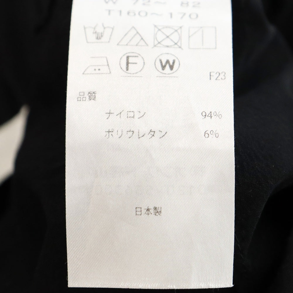 ATON(エイトン) ストレッチナイロンパラシュートロングパンツ ブラック 7093776