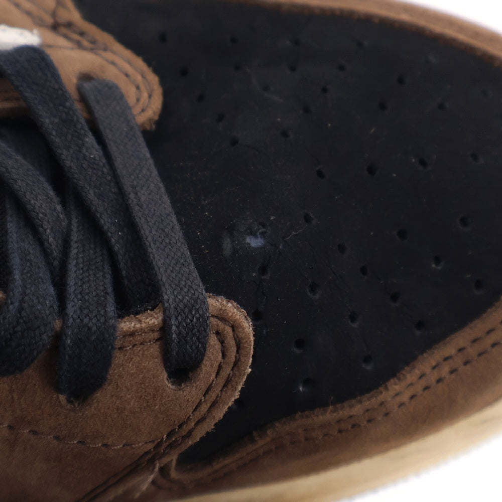 NIKE(ナイキ) ×TRAVIS SCOTT AIR JORDAN 1 LOW OG SP-T CQ4277-001 トラビススコット エアジョーダン1 ローカットスニーカー ブラウン US9.5/27.5cm