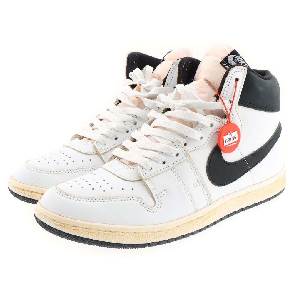 NIKE(ナイキ) ×A Ma Manire Air Ship SP Summit White/Black DX4976-100×アママニエール エアシップ SP ハイカットスニーカー サミット ホワイト/ブラック US9/27cm