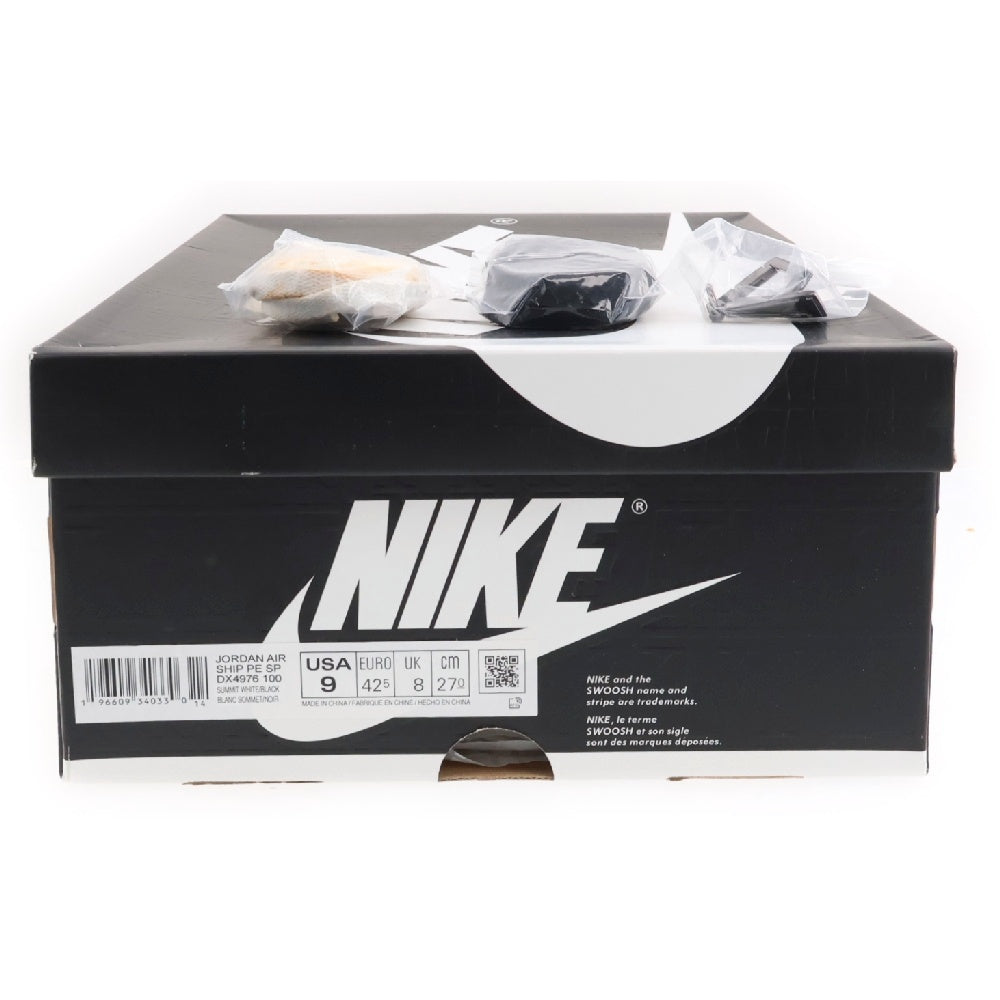 NIKE(ナイキ) ×A Ma Manire Air Ship SP Summit White/Black DX4976-100×アママニエール エアシップ SP ハイカットスニーカー サミット ホワイト/ブラック US9/27cm
