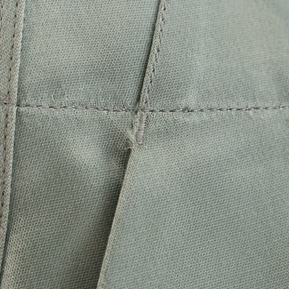 LOEWE(ロエベ) 22AW Loewe Skirt S359Y08X20 サイドジップ レーヨンスカート グリーン レディース
