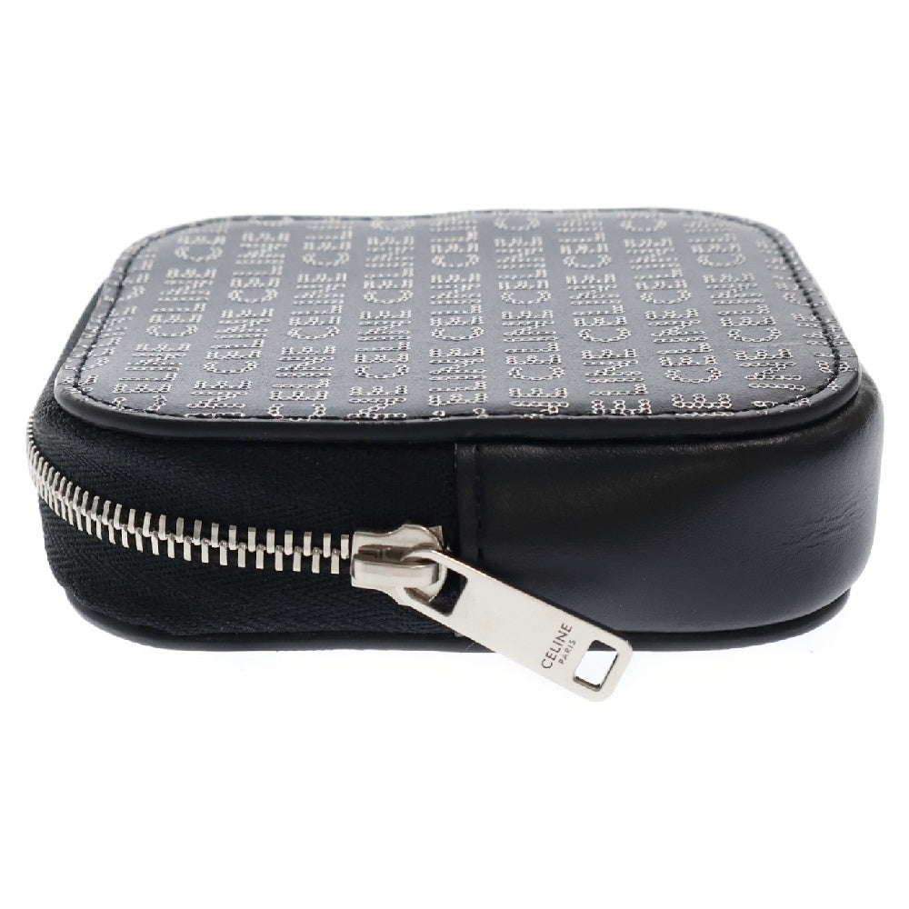 CELINE(セリーヌ) Squared Purse スクエアパース レザーコインケース ブラック