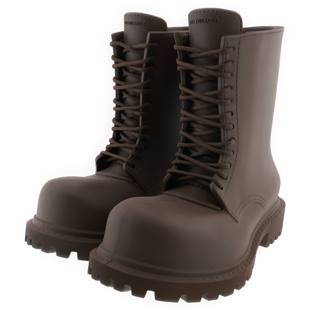 BALENCIAGA(バレンシアガ) 23AW STEROID BOOTS 717807 ステロイド ロングブーツ ブラウン