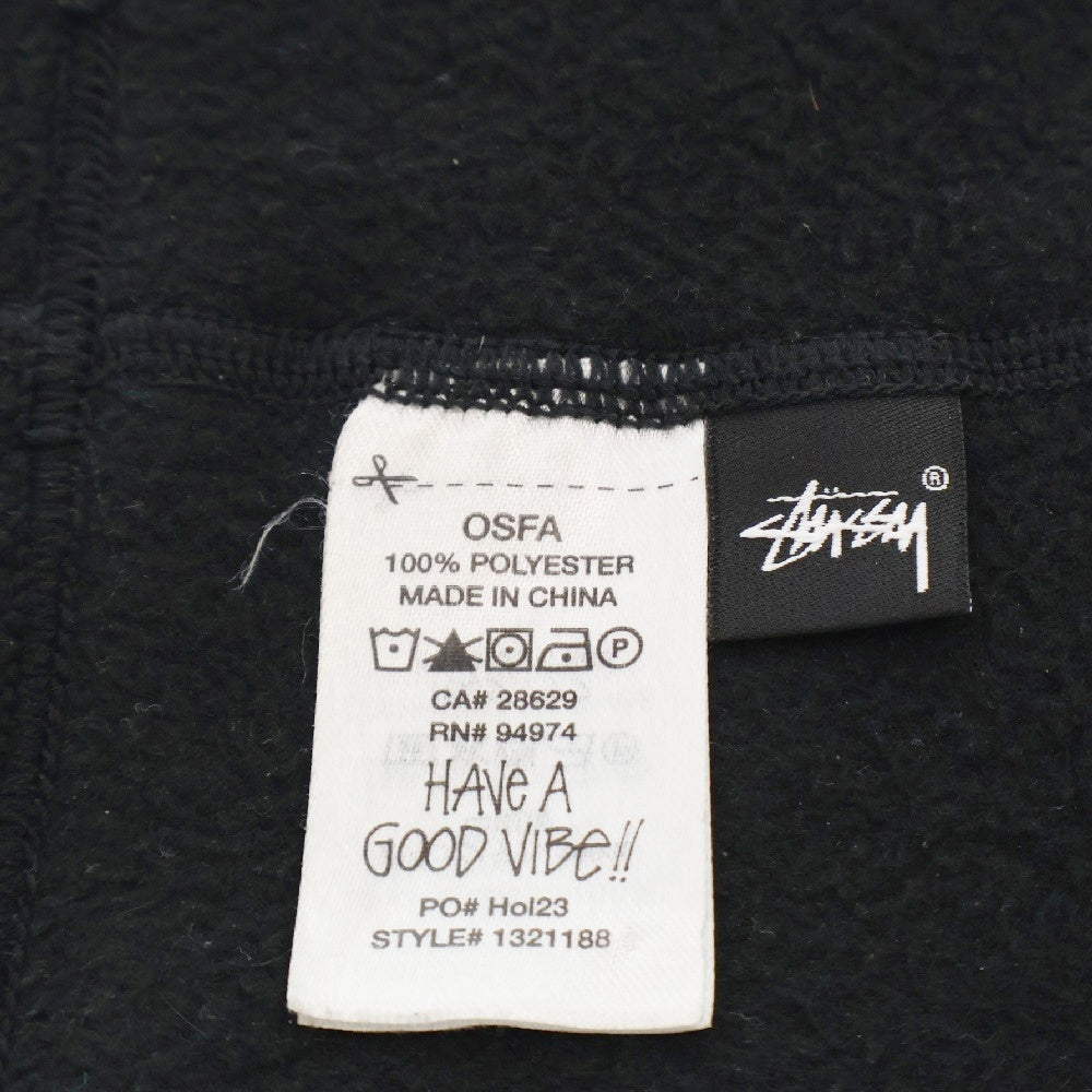 STUSSY(ステューシー) 23AW POLAR FLEECE NECK WARMER ポーラー フリースネックウォーマー ブラック 1321188