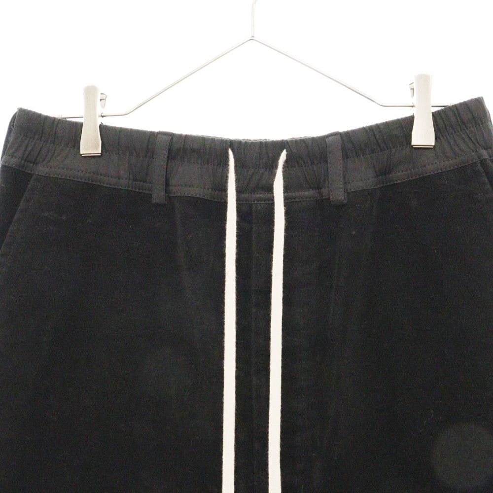 DRKSHDW(ダークシャドウ) 18AW DU18F7373-MO スウェードサルエルパンツ ブラック