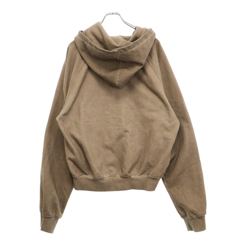 NO/FAITH STUDIOS(ノーフェイスストゥディオス) 24AW EVERY ZIP JACKET エブリージップジャケットパーカー ジップアップフーディ ブラウン