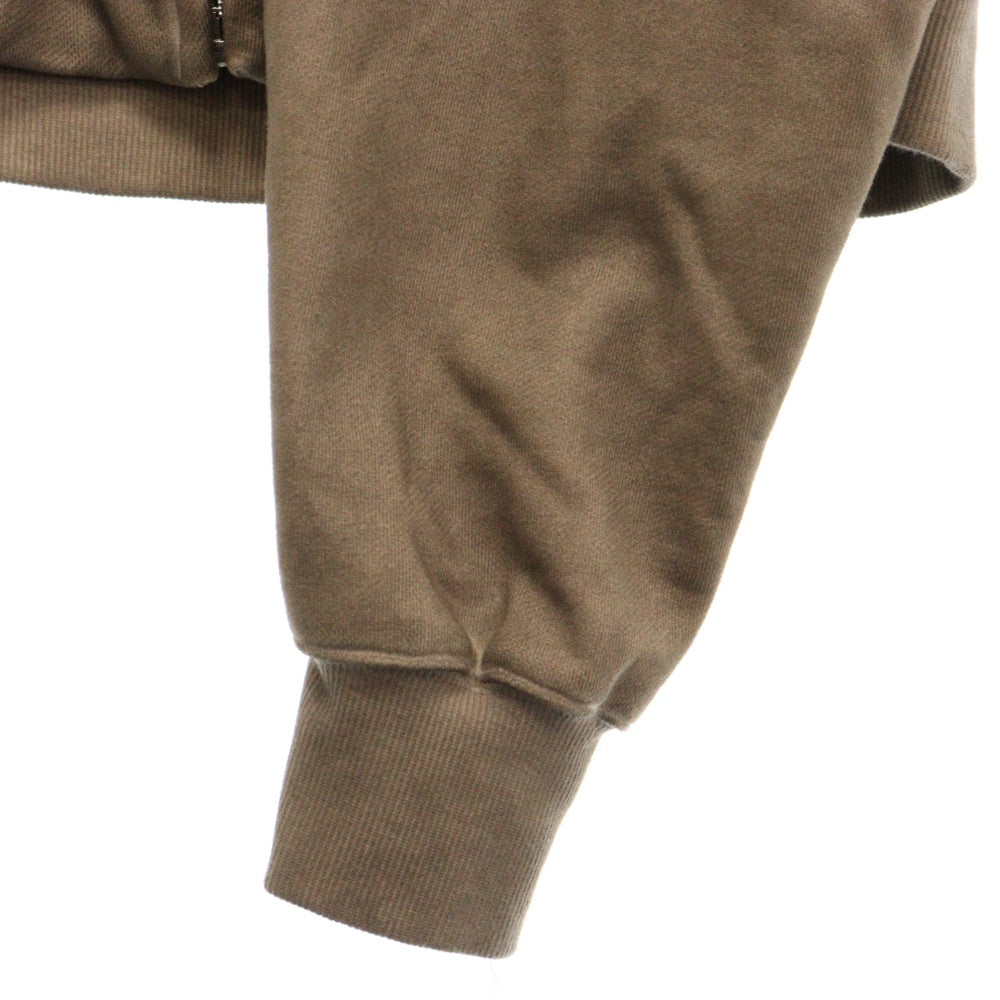 NO/FAITH STUDIOS(ノーフェイスストゥディオス) 24AW EVERY ZIP JACKET エブリージップジャケットパーカー ジップアップフーディ ブラウン