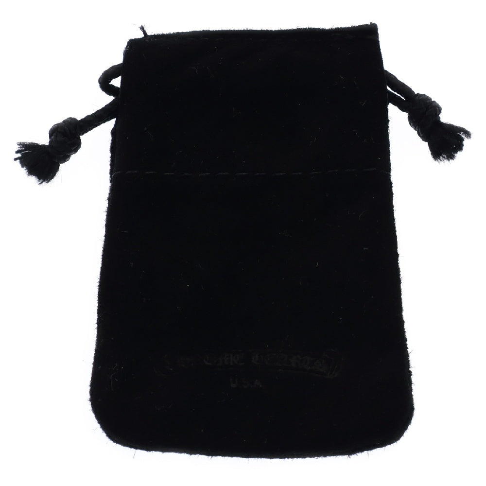 CHROME HEARTS(クロムハーツ) TINY CH CROSS タイニーCHクロスフープ ピアス シルバー