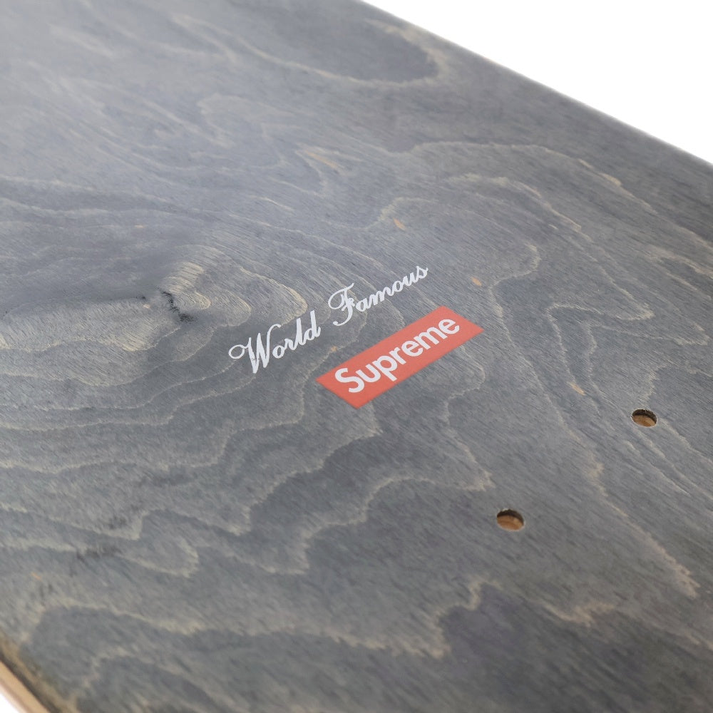 SUPREME(シュプリーム) 21SS ×KAWS Chalk Logo Skateboard カウズ チョークボックスロゴ スケートボードデッキ パープル