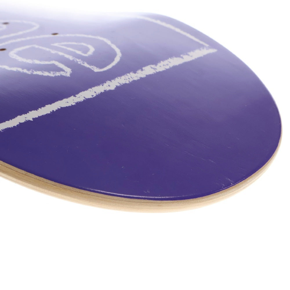 SUPREME(シュプリーム) 21SS ×KAWS Chalk Logo Skateboard カウズ チョークボックスロゴ スケートボードデッキ パープル