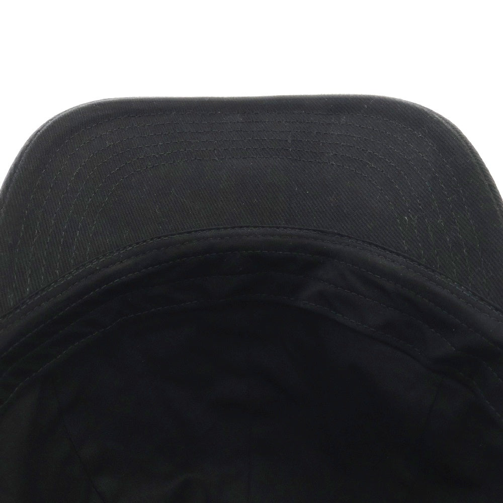 AMIRI(アミリ) 24SS BAROQUE LOGO DAD HAT AMHACP1003 ロゴ刺繍 ベースボールキャップ 帽子 ブラック