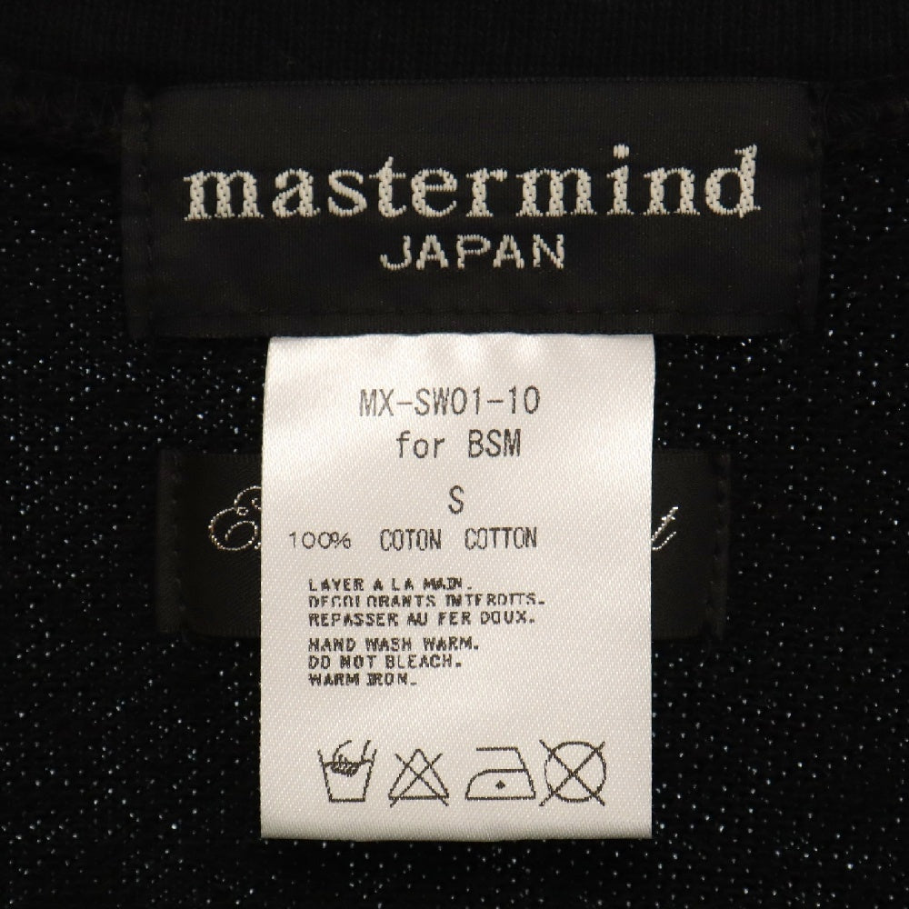 mastermind JAPAN(マスターマインドジャパン) ×Enhance Element スカルプリントカーディガン MX-SW01-10 エンハンスエレメント ブラック