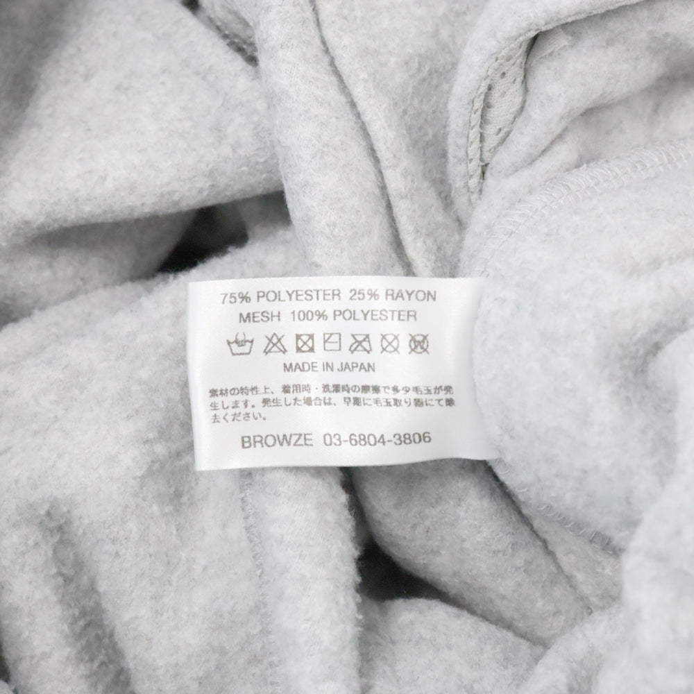 ENNOY(エンノイ) 23AW CITY FLEECE PANTS シティフリース パンツ グレー AW23BRENPT01LP