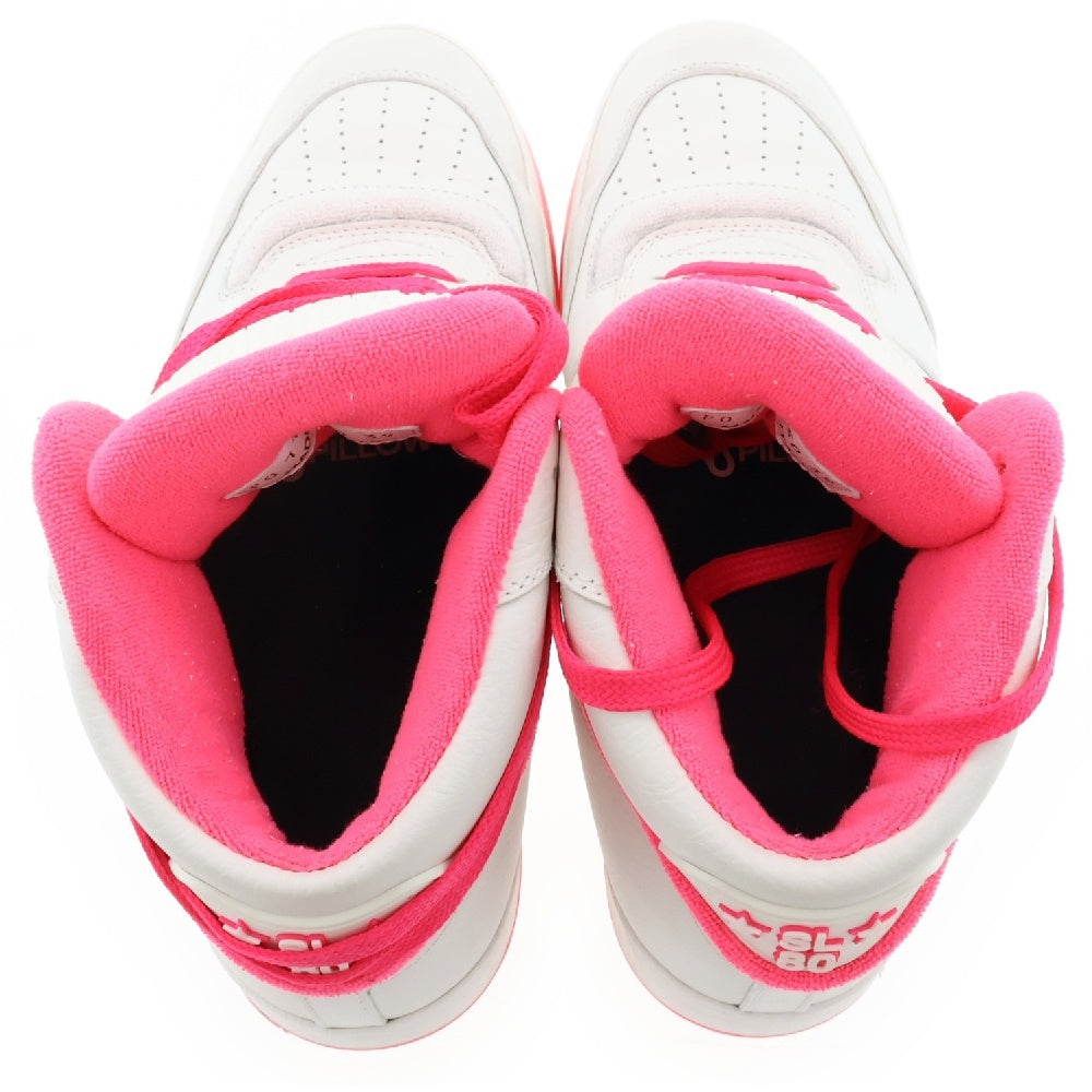 SAINT LAURENT PARIS(サンローランパリ) SL 80 Sneakers 711250 レザーハイカットスニーカー ホワイト/ピンク