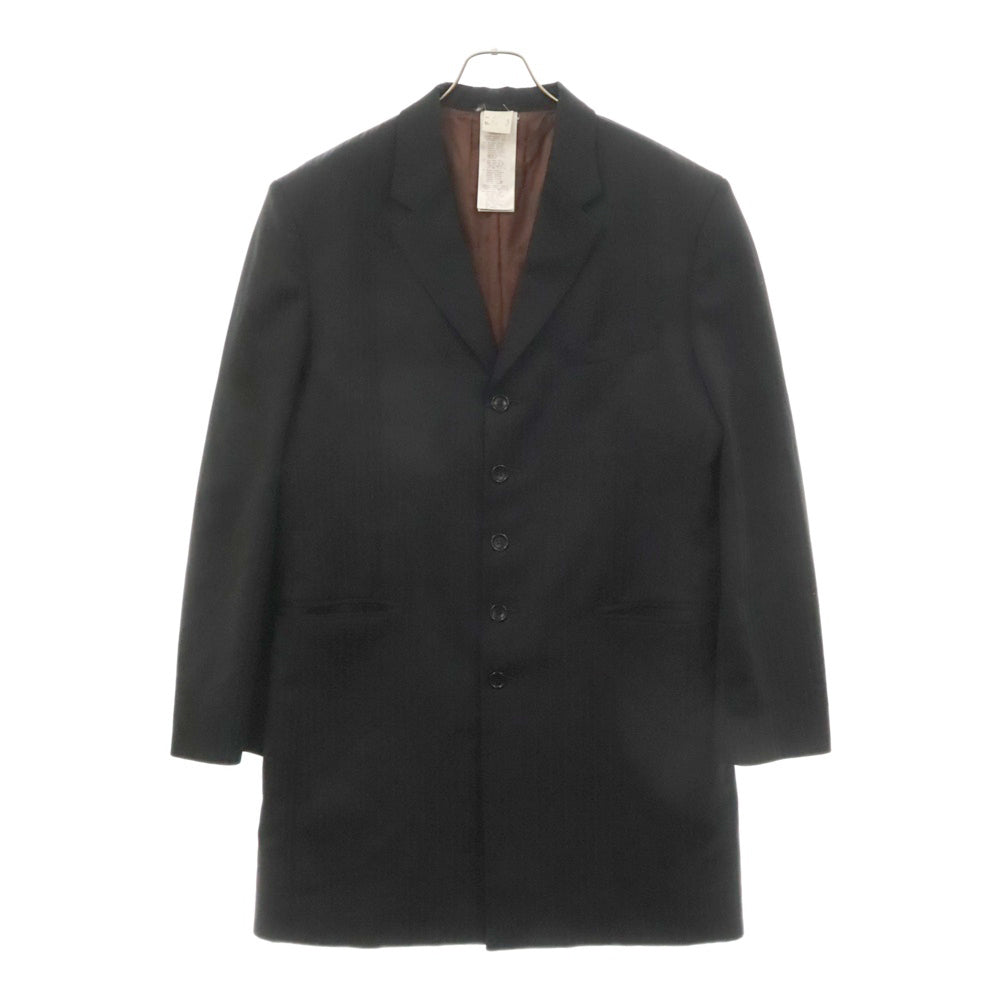 MAGLIANO(マリアーノ) ストライプロングテーラードジャケット ブラック