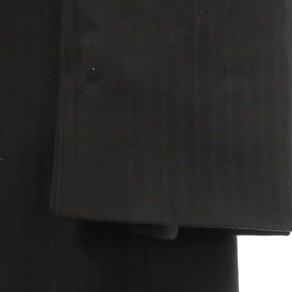 MAGLIANO(マリアーノ) ストライプロングテーラードジャケット ブラック