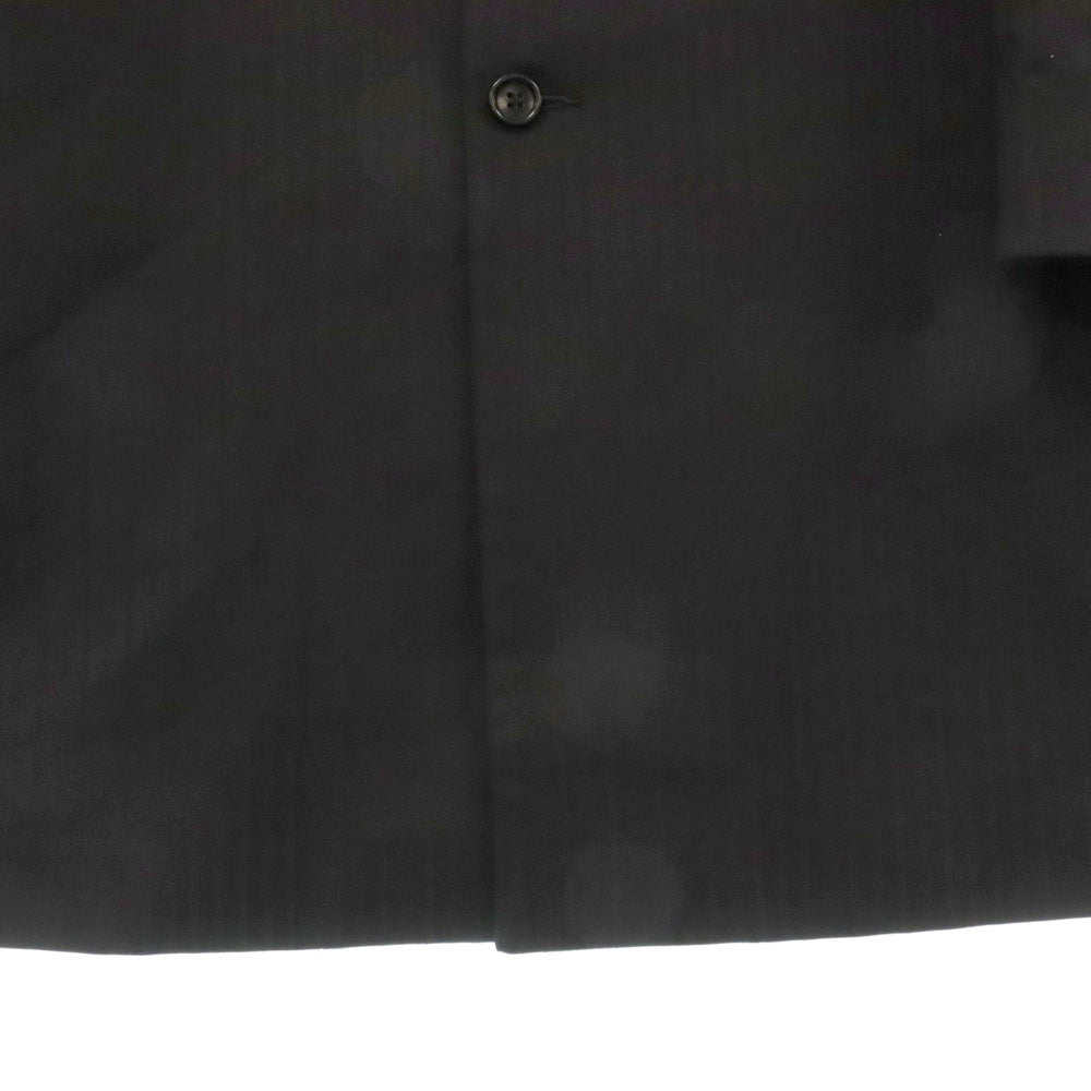 MAGLIANO(マリアーノ) ストライプロングテーラードジャケット ブラック