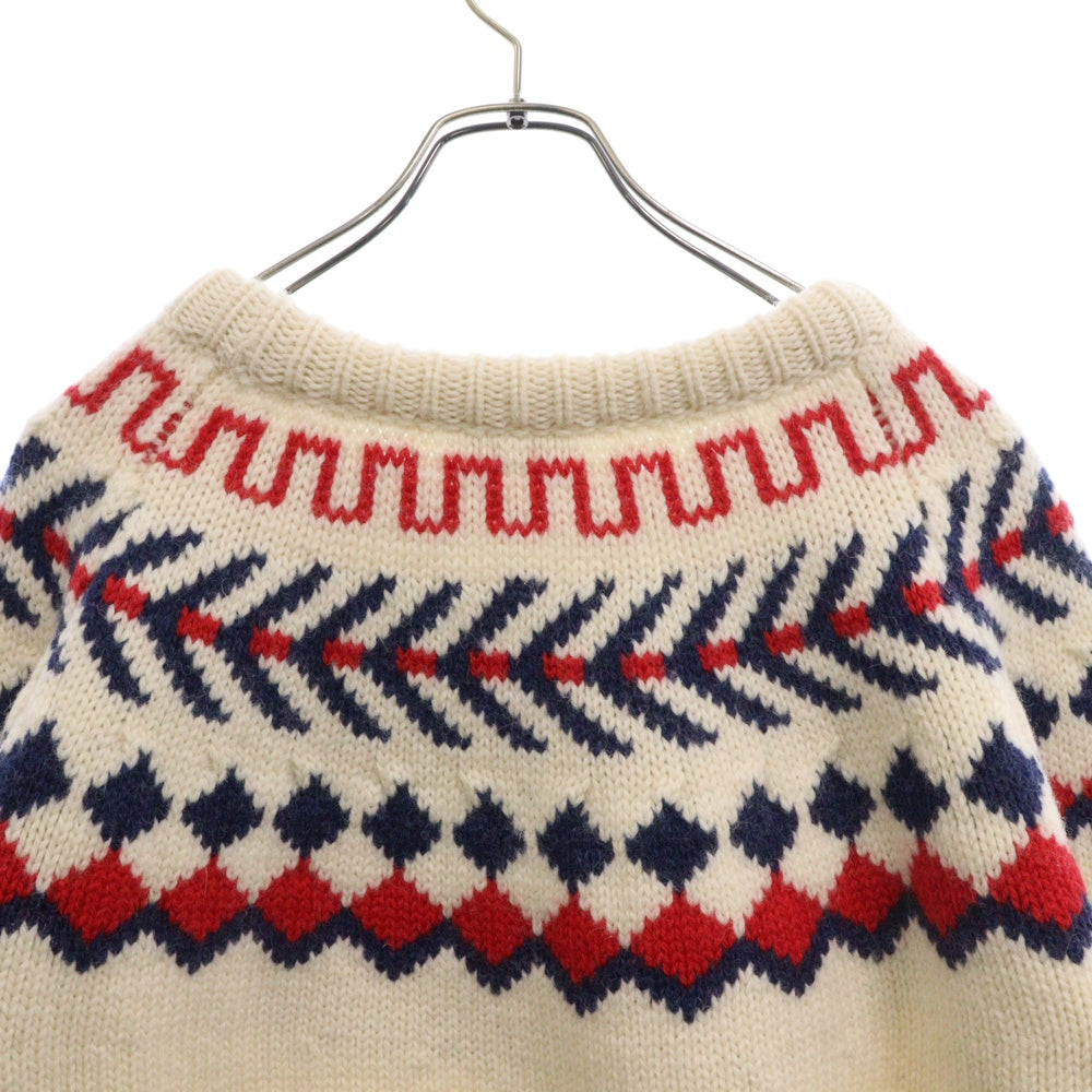 CELINE(セリーヌ) 21AW OVERSIZED SHETLAND CREWNECK SWEATER 2A38Q107O オーバーサイズシェットランドウールニットクルーネックセーター ベージュ