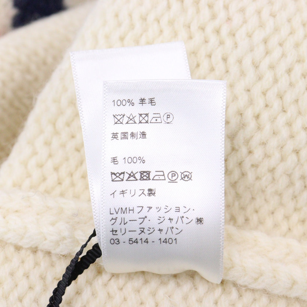 CELINE(セリーヌ) 21AW OVERSIZED SHETLAND CREWNECK SWEATER 2A38Q107O オーバーサイズシェットランドウールニットクルーネックセーター ベージュ