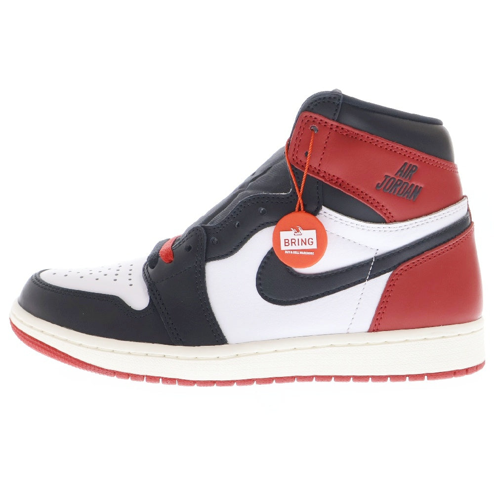 NIKE(ナイキ) Air Jordan 1 エアジョーダン1 レトロ ハイ OG ブラックトゥリイマジンド ハイカットスニーカー US8.5/26.5cm DZ5485-106