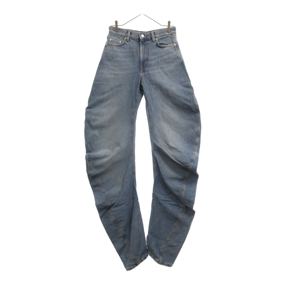 Weekday(ウィークデイ) Wavy Jeans カーブデニムパンツ ジーンズ インディゴ