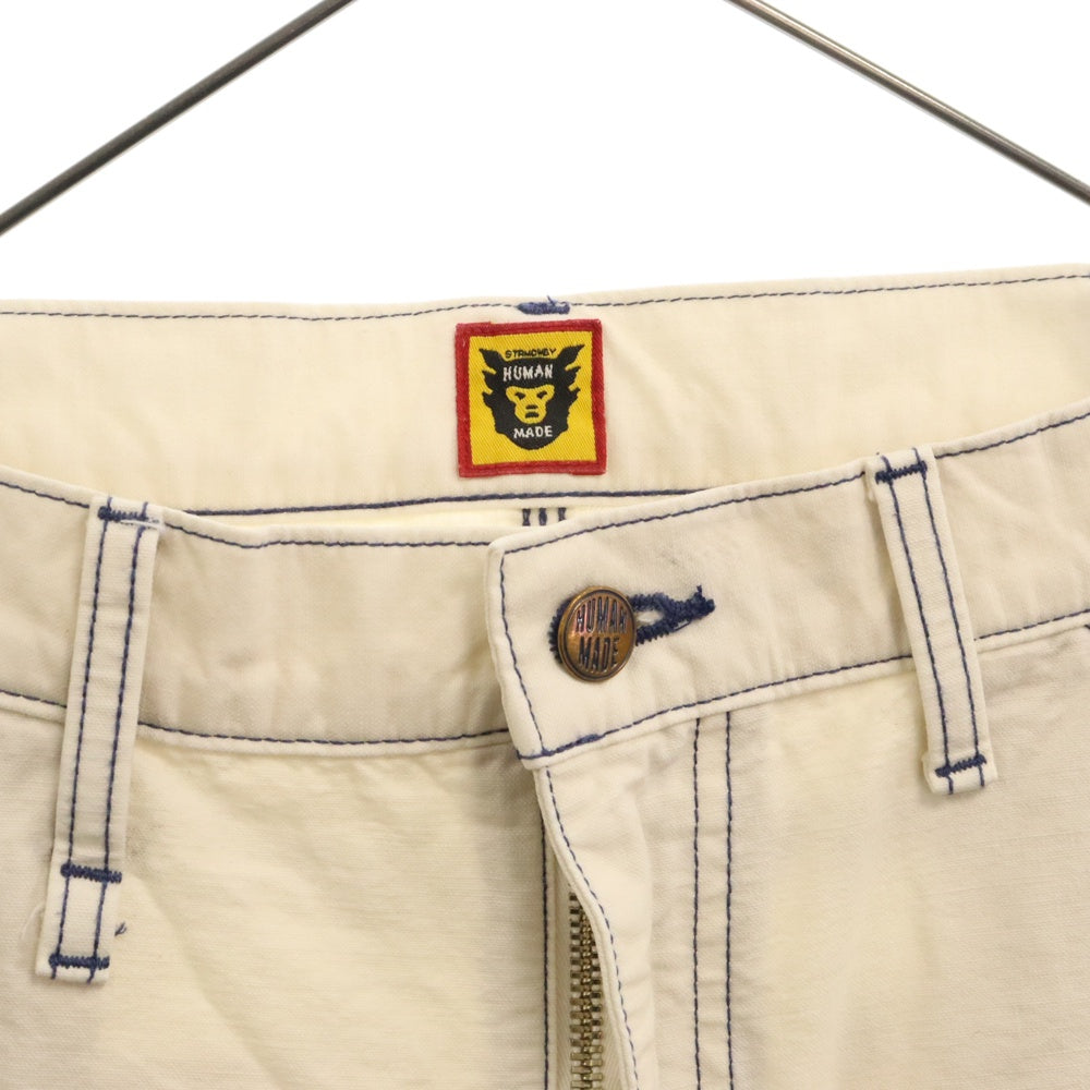HUMAN MADE(ヒューマンメイド) 23SS Natural Denim Work Pants ナチュラルデニム ワークパンツ アイボリー