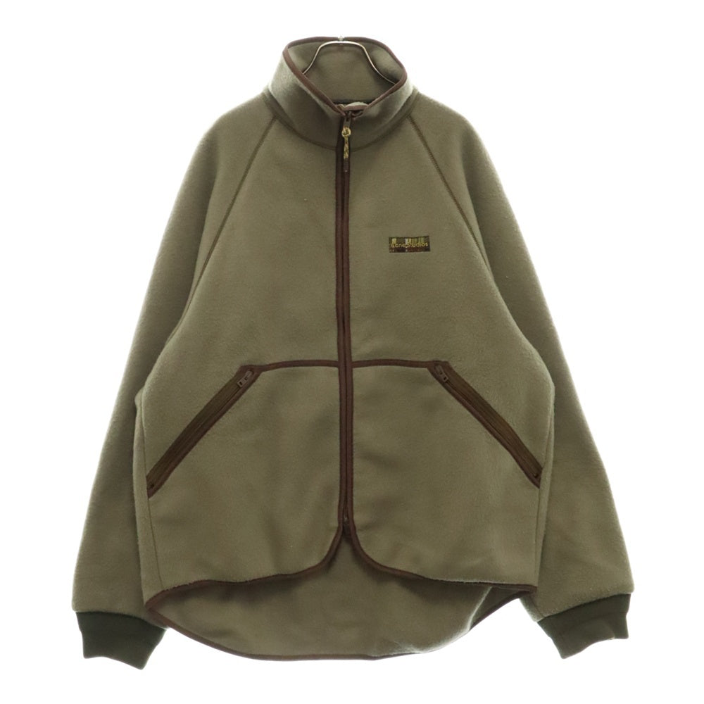 Acne Studios(アクネ ストゥディオズ) POLAR FLEECE JACKLET ポーラーフリースジャケット グリーン FN-MN-OUTW000735
