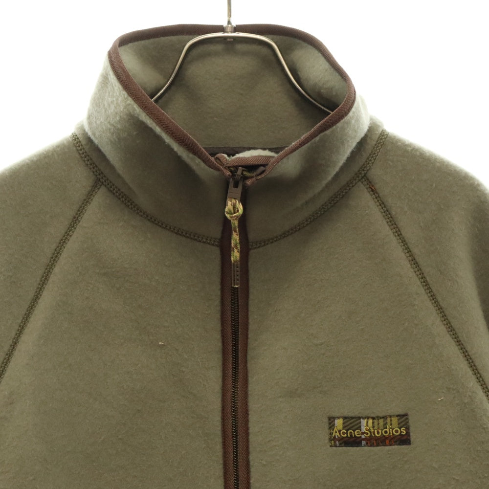 Acne Studios(アクネ ストゥディオズ) POLAR FLEECE JACKLET ポーラーフリースジャケット グリーン FN-MN-OUTW000735