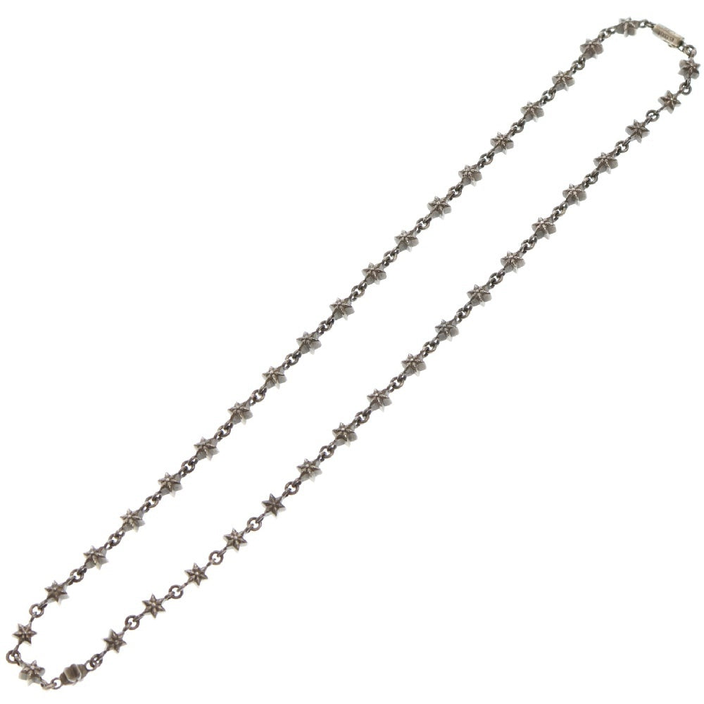 CHROME HEARTS(クロムハーツ) CHN TNY STAR タイニースター シルバーネックレス オールドチェーン