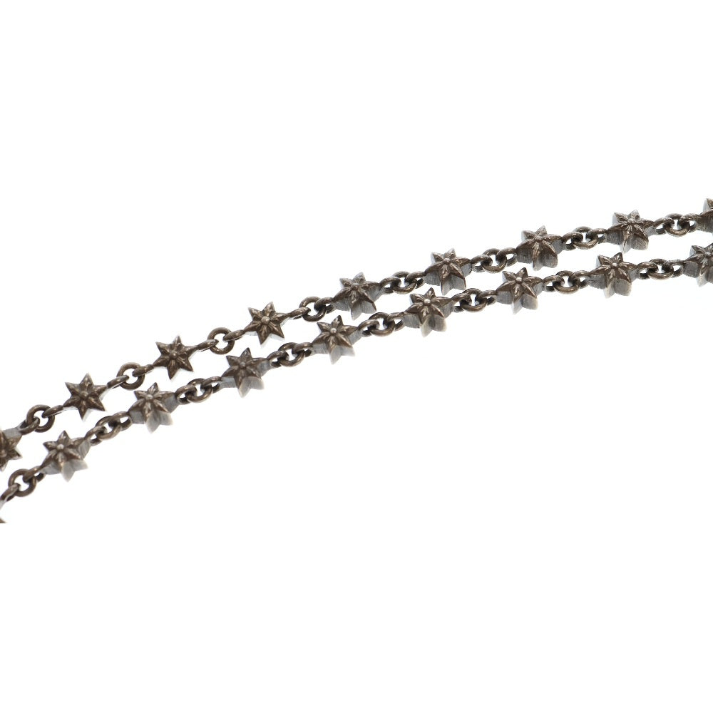 CHROME HEARTS(クロムハーツ) CHN TNY STAR タイニースター シルバーネックレス オールドチェーン