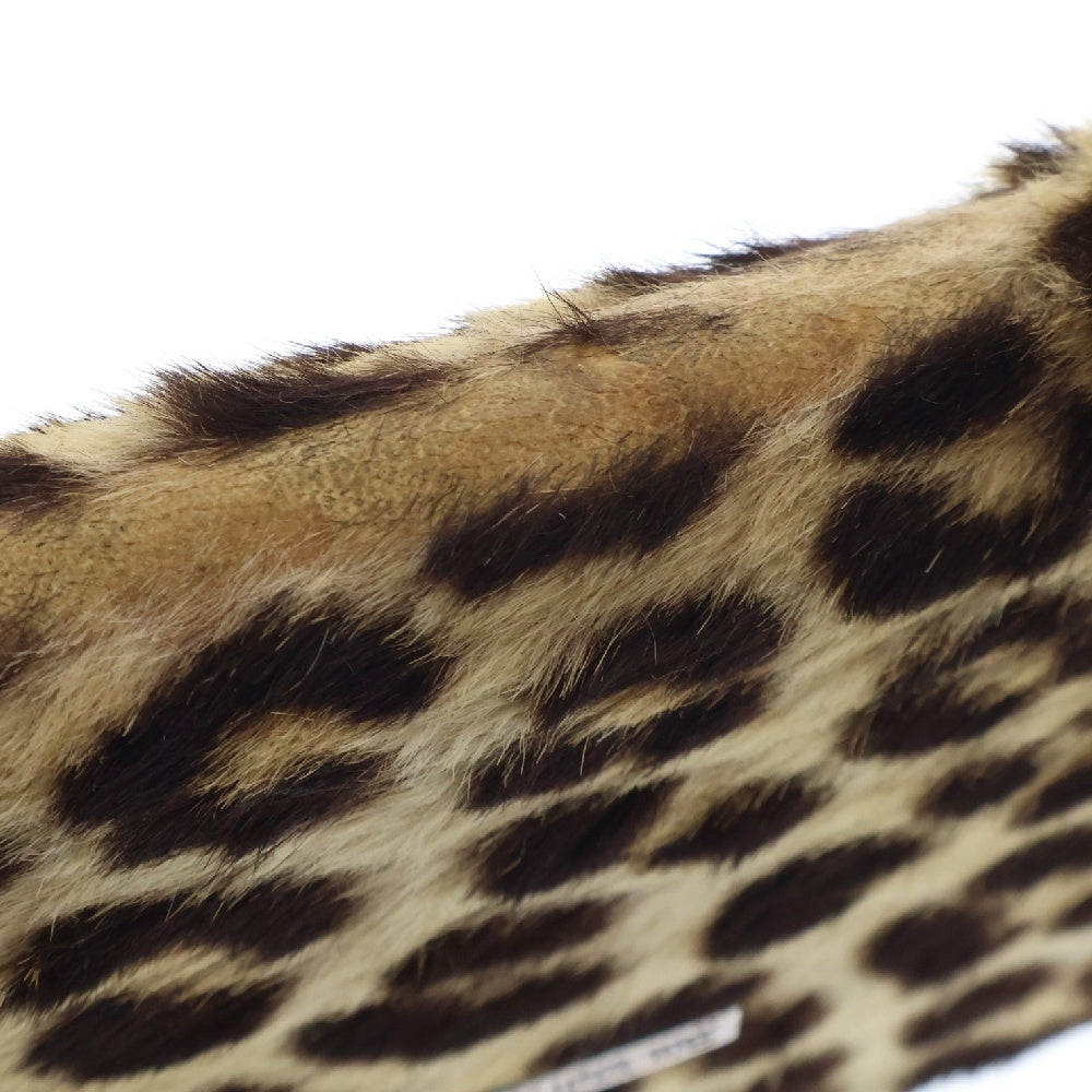 Bill Wall Leather/BWL(ビルウォールレザー) Leopard Large Zipper リアル レオパード ロングウォレット 長財布 イエロー