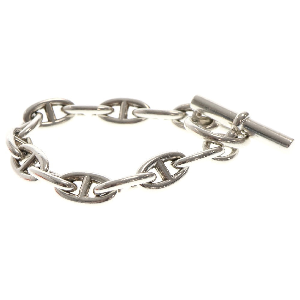 HERMES(エルメス) Chaine d'Ancre MM シェーヌダンクル チェーンブレスレット シルバー 13LINK