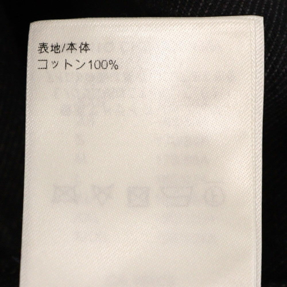 LOUIS VUITTON(ルイヴィトン) 24SS Monogram Emboss Oversized Denim Jacket RM241Q CHX HQS42W モノグラムエンボス オーバーサイズ デニムシャツジャケット ブラック
