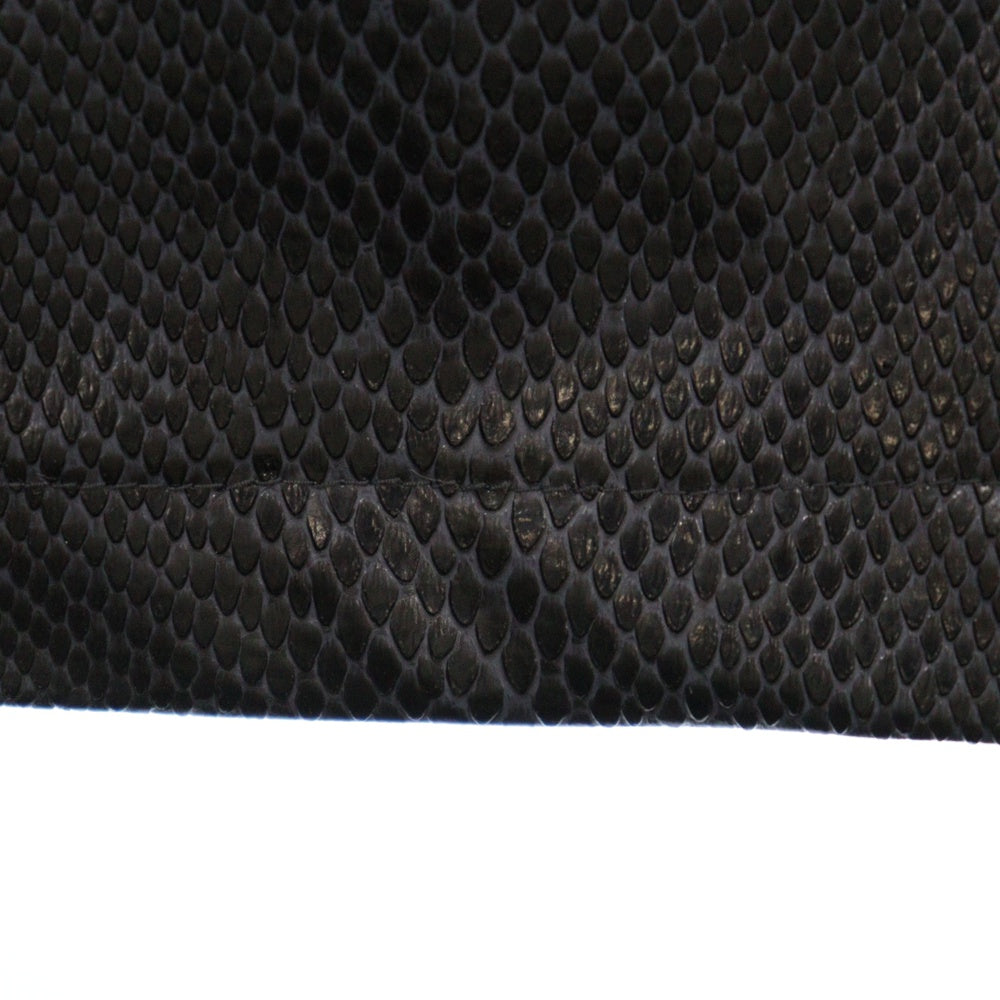 Needles(ニードルス) 24AW ×NUBIAN TRACK PANTS SYNCETIC LEATHER EXCLUSIVE NS1585 ヌビアン トラックパンツ フェイクレザー ブラック