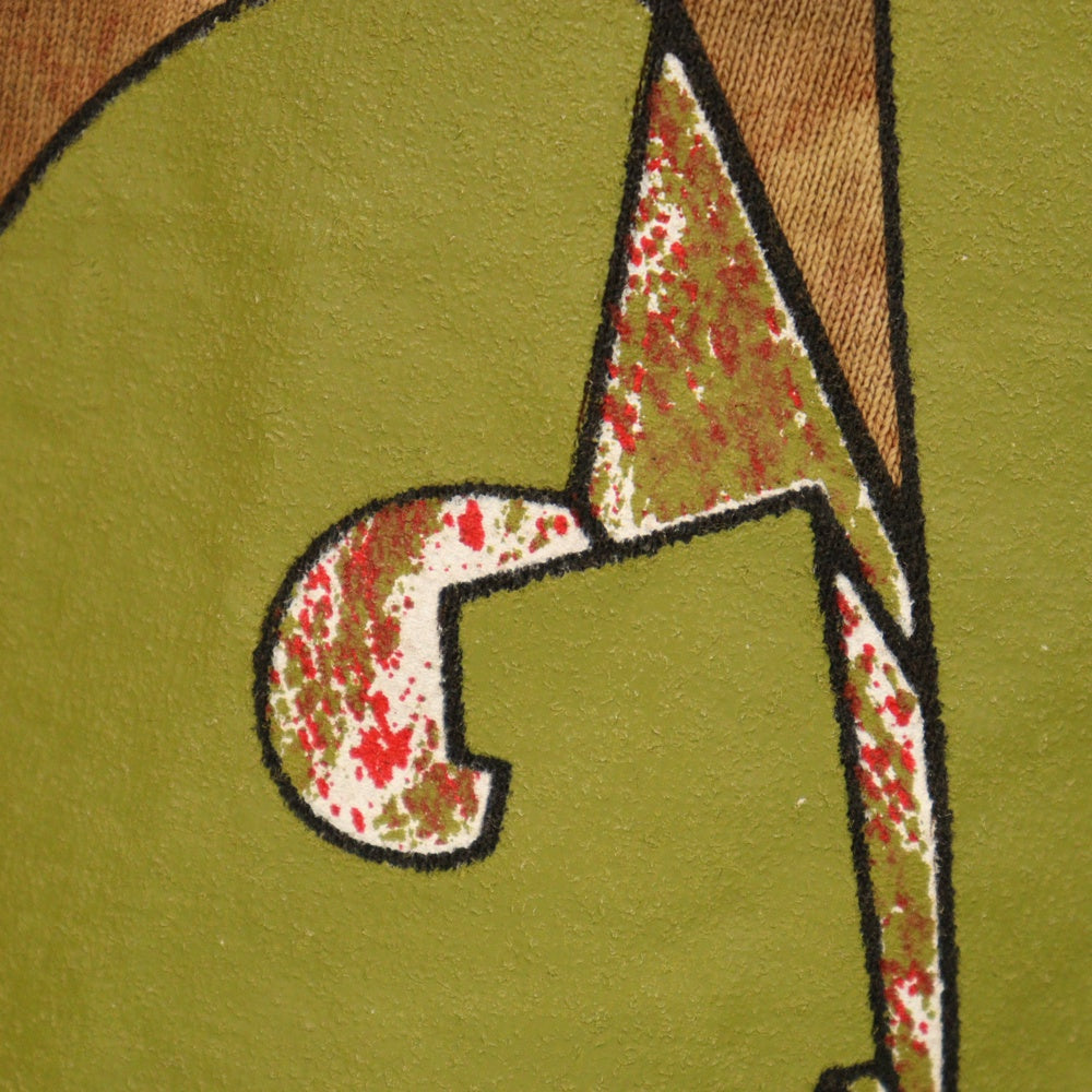 VINTAGE(ヴィンテージ) 90s GREENDAY DOOKIE TIYDYE TEE BOOT グリーンデイ タイダイ フロントロゴプリント半袖Tシャツ ブラウン ブート