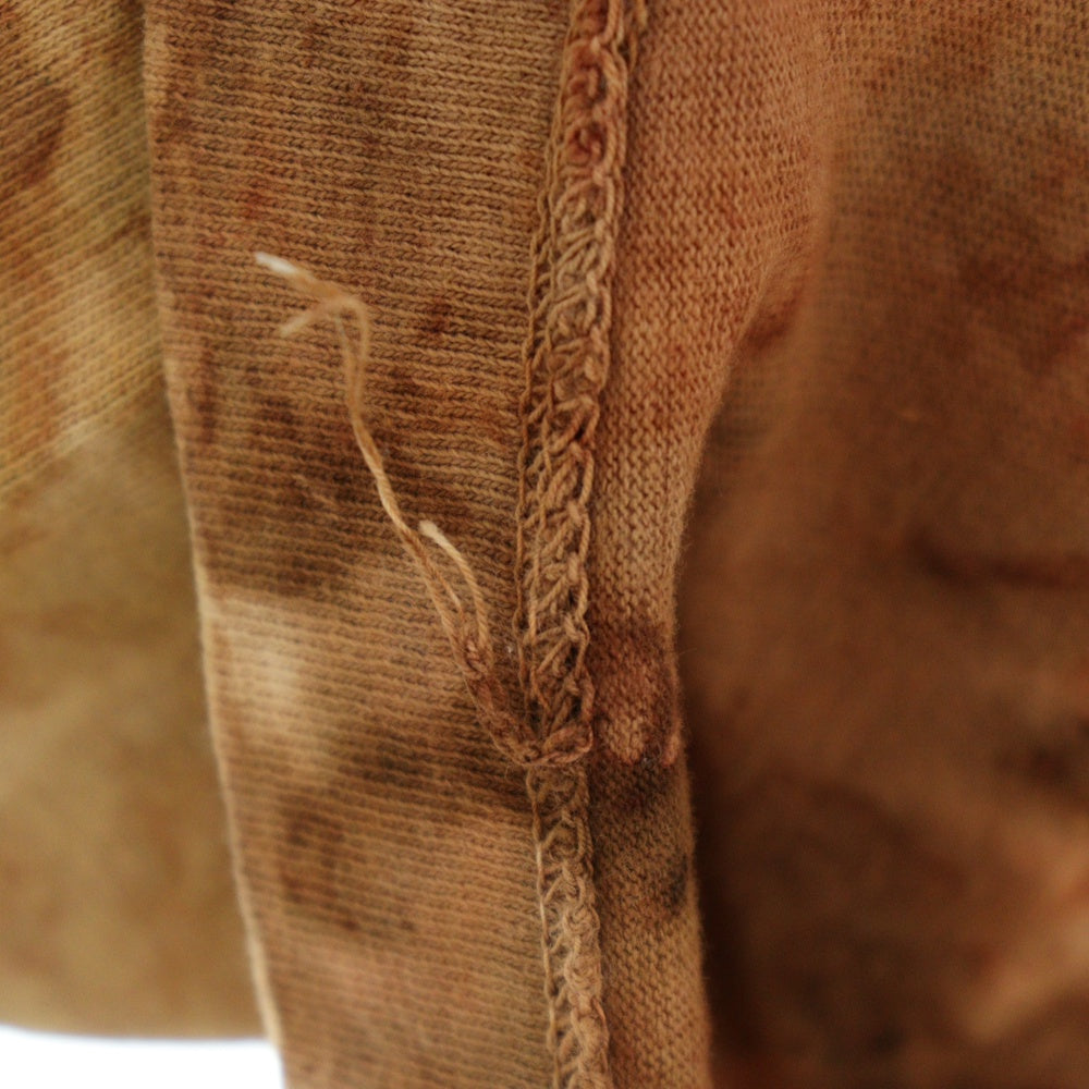 VINTAGE(ヴィンテージ) 90s GREENDAY DOOKIE TIYDYE TEE BOOT グリーンデイ タイダイ フロントロゴプリント半袖Tシャツ ブラウン ブート