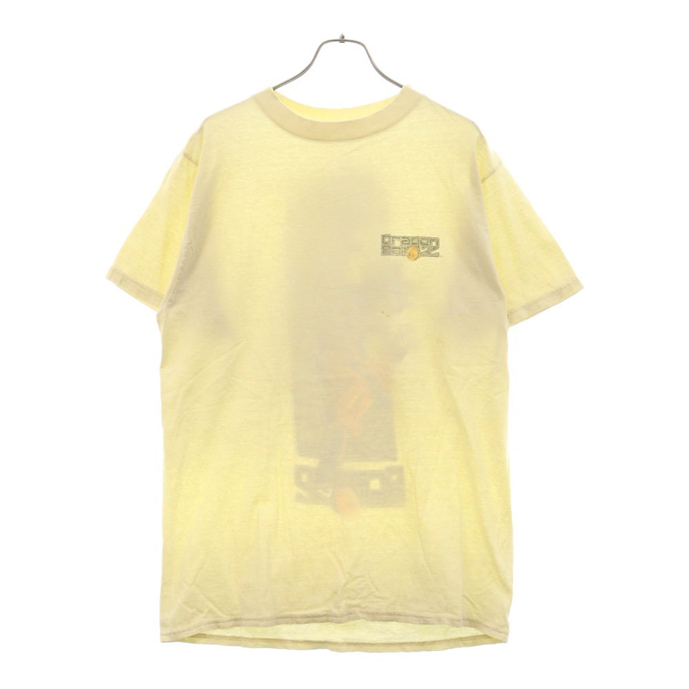 VINTAGE(ヴィンテージ) 90s Dragon Ball Z Tee ドラゴンボールZ ラディッツ カカロット バッグフォトプリント半袖Tシャツ イエロー